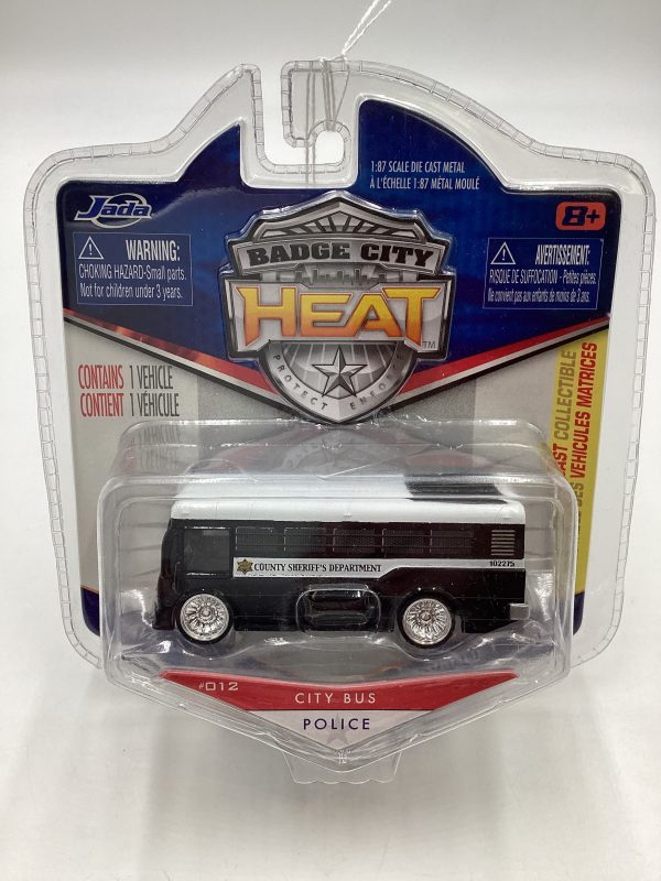 2010 Jada Badge City Heat #012 City Bus Police 214C Online now