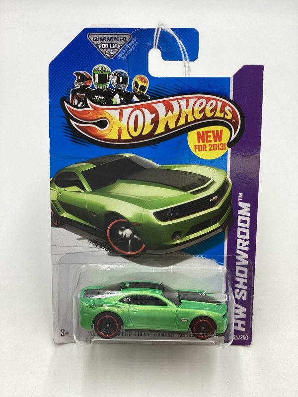 2013 Hot wheels #194 Green 2013 Hot Wheels Chevy Camaro Special Edition 7G Online Hot Sale