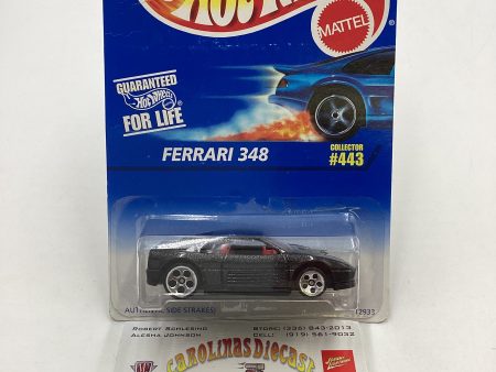 2007 Hot wheels #443 Black Ferrari 348 Online now