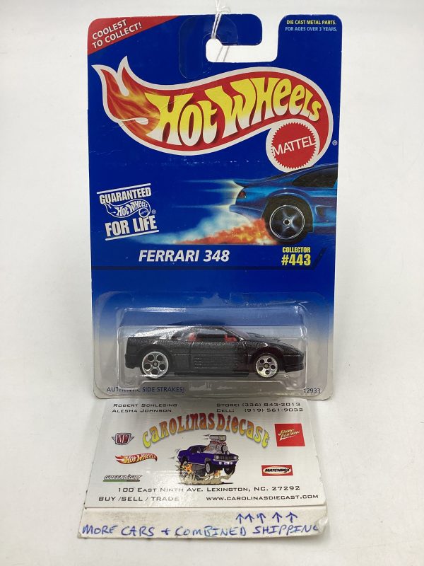 2007 Hot wheels #443 Black Ferrari 348 Online now