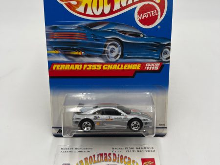 1999 Hot Wheels First Editions #1115 Ferrari F355 Challenge Silver For Cheap