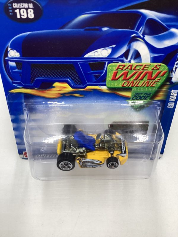 Hot Wheels #198 Go Kart Yellow on Sale