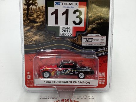 Greenlight La Carrera Panamericana #113 Black Studebaker Champion 178B Supply