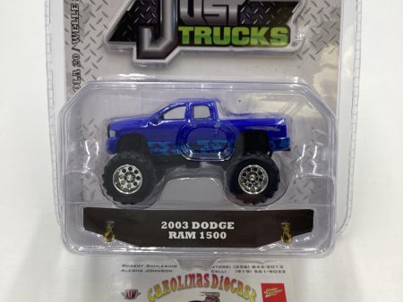 Jada Just Trucks Blue 2003 Dodge Ram 1500 215B Fashion