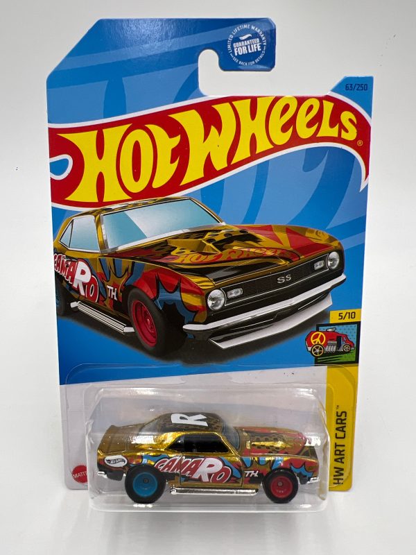 2023 Hot Wheels Super Treasure Hunt #63 68 Copo Camaro W  Protector Online Hot Sale