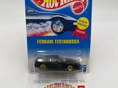 1992 Hot Wheels Gold Metal Speed #35 Ferrari Testarossa Mesh Wheels Online