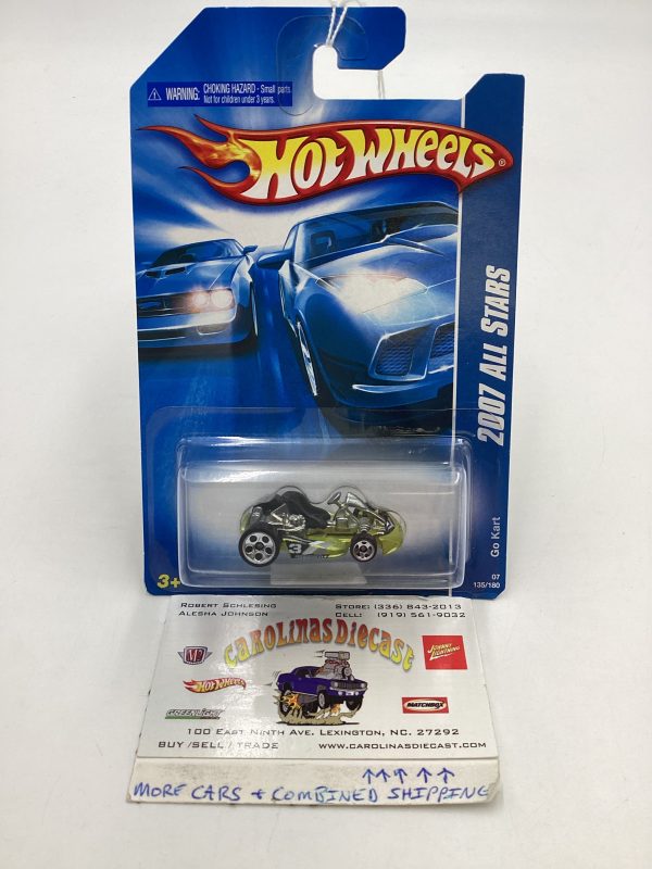 2007 Hot Wheels #135 Go Kart antifreeze Walmart exclusive Fashion