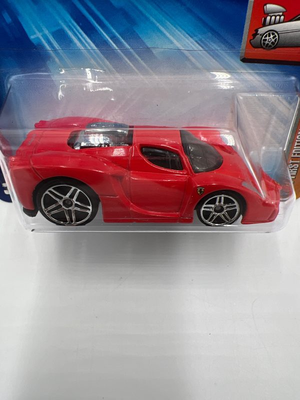 2004 Hot Wheels First Editions #009 Tooned Enzo Ferrari Red For Discount