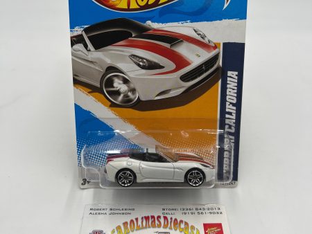 2012 Hot Wheels All Stars #127 Ferrari California White Online