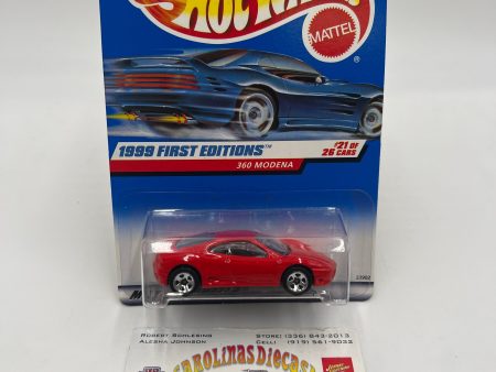 1999 Hot Wheels First Editions #1113 Ferrari 360 Modena Red Sale