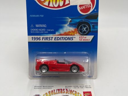 1996 Hot Wheels First Editions #377 Ferrari F50 Red For Discount