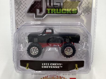 Jada Just Trucks Black 1972 Chevy Cheyenne 214B Online Hot Sale