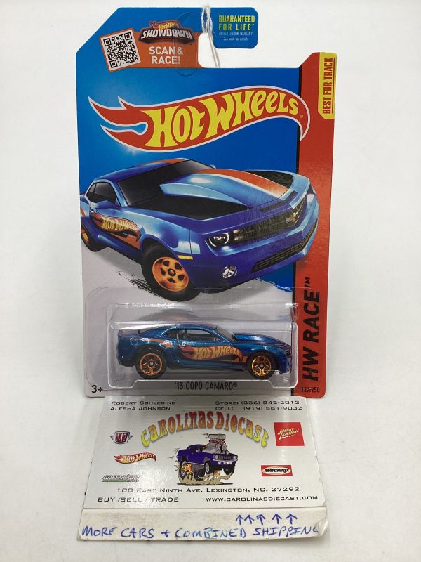 2015 Hot Wheels #127 13 Copo Camaro Blue 7H For Discount