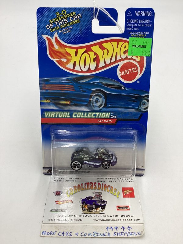 2000 Hot Wheels #151 Go Kart Purple For Discount