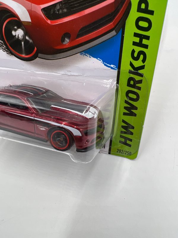 2014 Hot Wheels Super Treasure Hunt #202 2013 Hot Wheels Chevy Camaro Special Edition Red W  Protector Online now