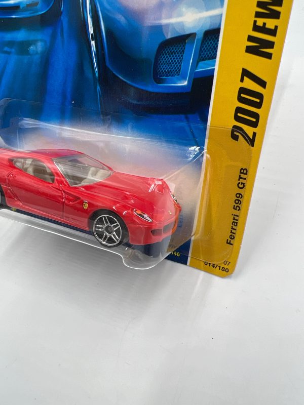 2007 Hot Wheels New Models #014 Ferrari 599 GTB Red Online now