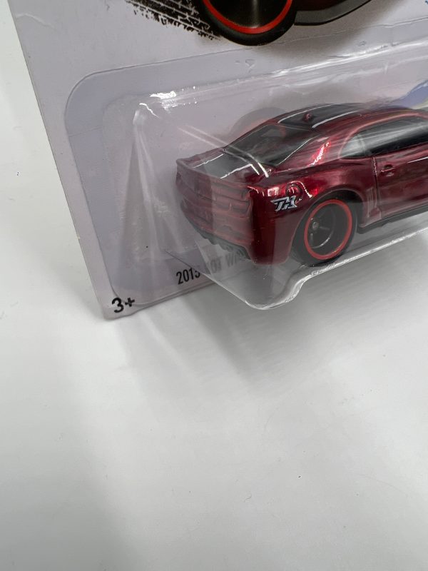 2014 Hot Wheels Super Treasure Hunt #202 2013 Hot Wheels Chevy Camaro Special Edition Red W  Protector Online now