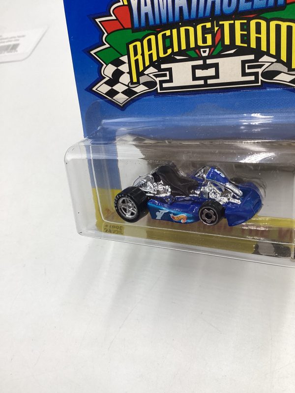 Hot Wheels Yama Hauler Go Kart Blue Silver Rims with protector Cheap