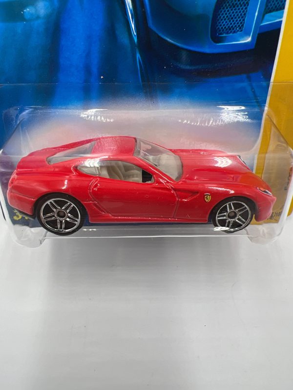 2007 Hot Wheels New Models #014 Ferrari 599 GTB Red Online now