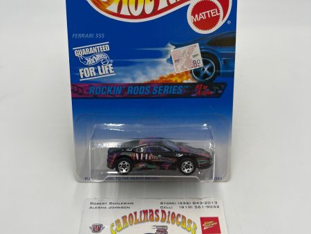 1997 Hot Wheels Rockin Rods Series #570 Ferrari 355 Black Sale