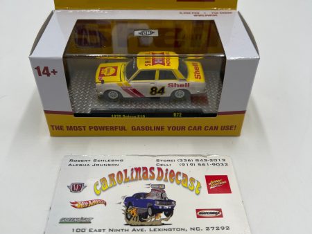 M2 Machines Shell 1970 Datsun 510 Yellow White R72 Online