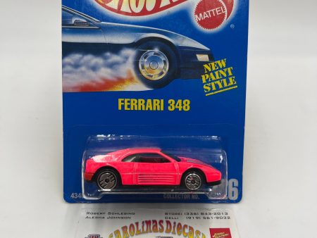 1992 Hot Wheels #226 Ferrari 348 Pink on Sale