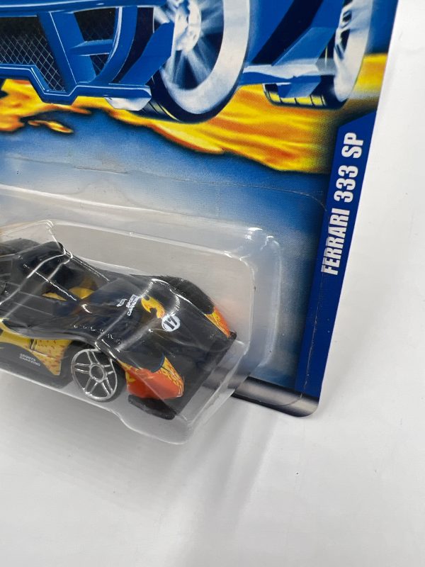 2001 Hot Wheels #157 Ferrari 333 SP Black Online Sale