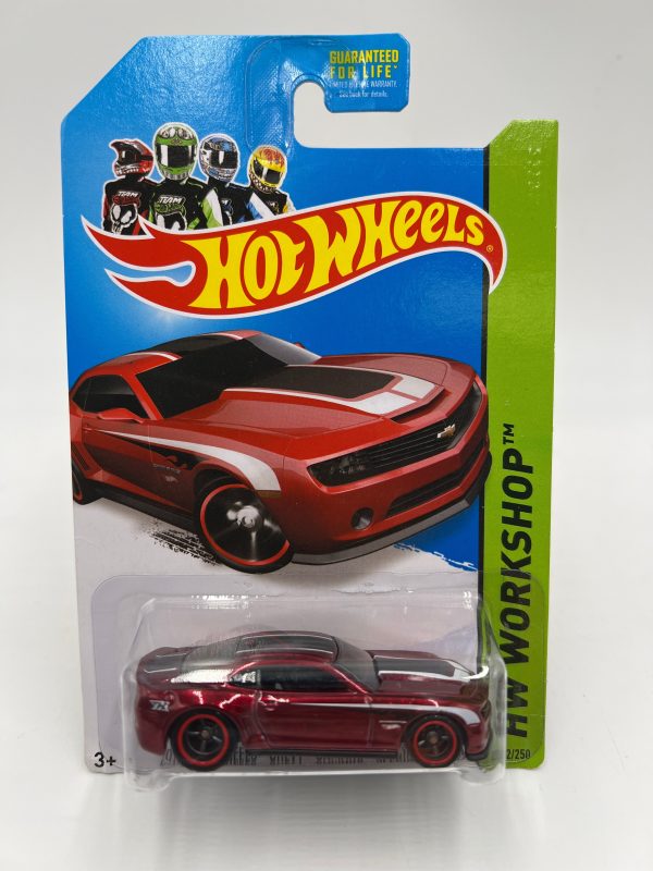 2014 Hot Wheels Super Treasure Hunt #202 2013 Hot Wheels Chevy Camaro Special Edition Red W  Protector Online now