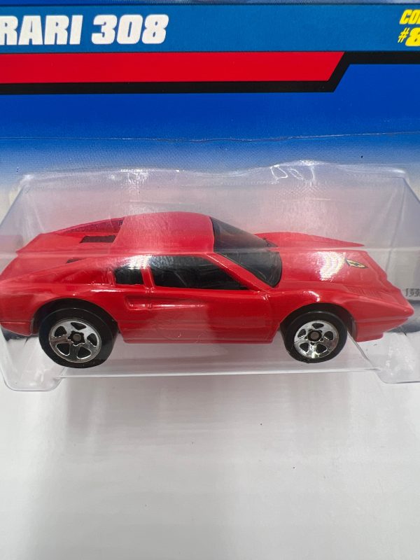 2006 Hot Wheels #816 Faster Ferrari 308 Red Online now