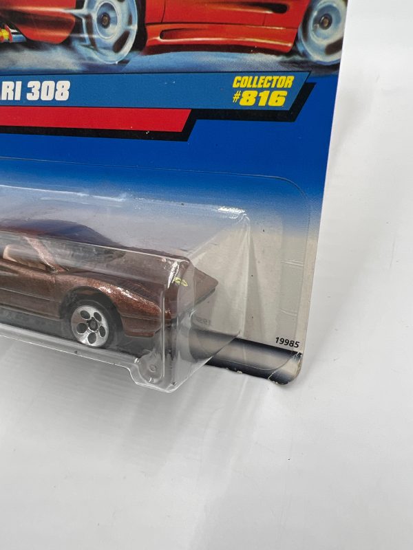 1998 Hot Wheels #816 Ferrari 308 Brown Discount