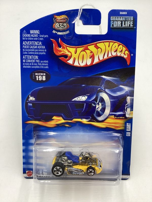 Hot Wheels #198 Go Kart Yellow Online Hot Sale