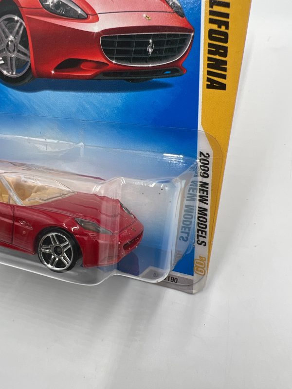 2009 Hot Wheels Mew Models #38 Ferrari California Red Online