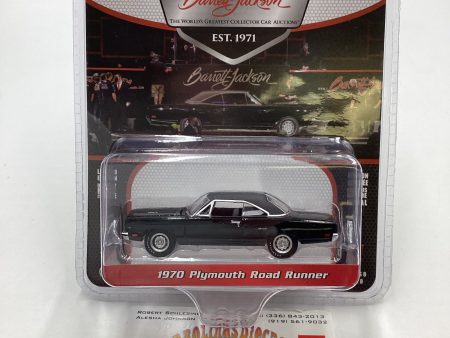 Greenlight 50th Anniversary Barrett-Jackson 1970 Plymouth Road Runner 178F Hot on Sale