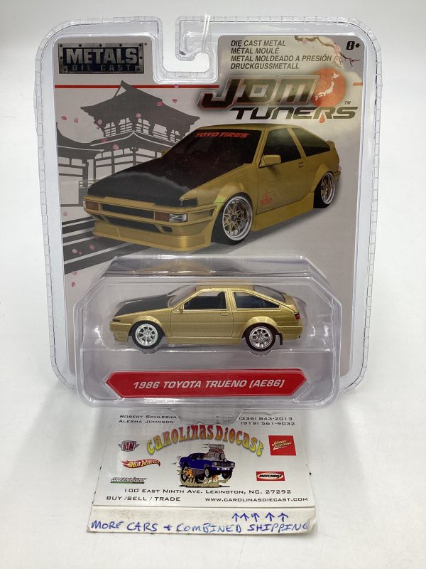 Jada JDM Tuners 1986 Toyota Trueno AE86 213A For Cheap