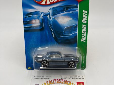 2008 Hot Wheels Treasure Hunt #172 69 Camaro Blue 273A Cheap