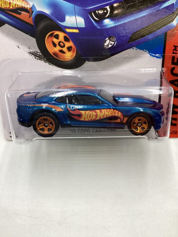 2015 Hot Wheels #127 13 Copo Camaro Blue 7H For Discount