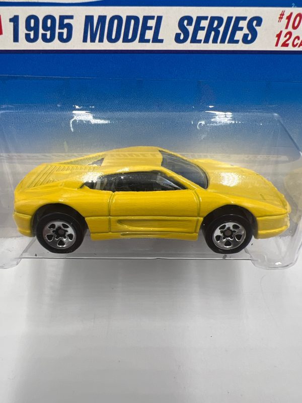 1995 Hot Wheels Model Series #350 Ferrari 355 Yellow 5 SP Wheels Online