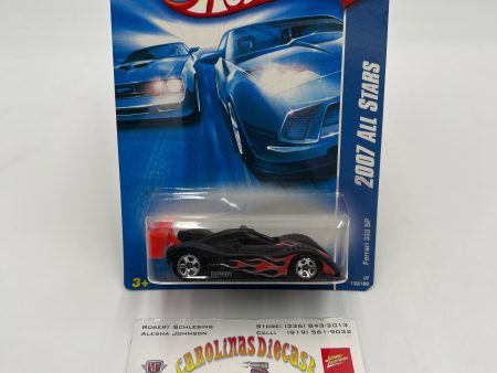 2007 Hot Wheels All Stars #139 Ferrari 333 SP Matte Black Supply