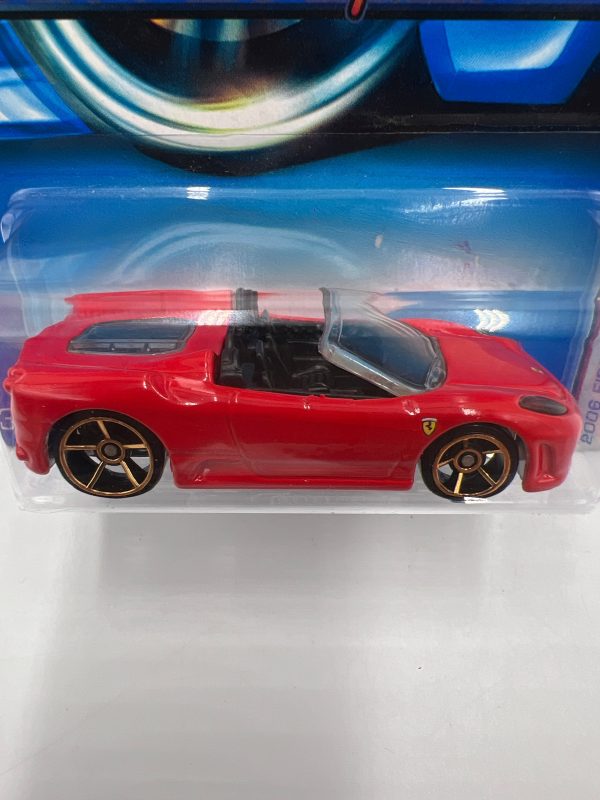 2006 Hot Wheels First Editions #033 Faster Than Ever Ferrari F430 Spider Red *Tastefully Altered Card* Cheap