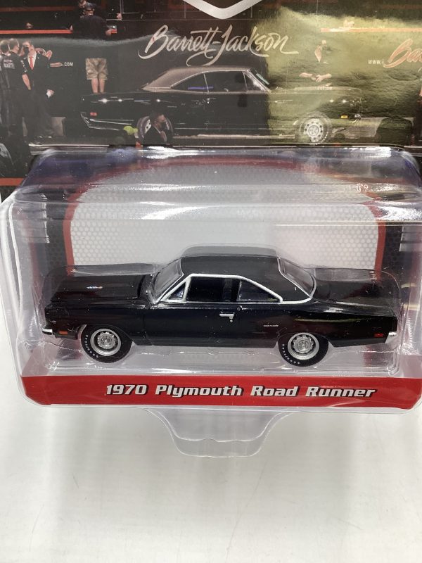 Greenlight 50th Anniversary Barrett-Jackson 1970 Plymouth Road Runner 178F Hot on Sale