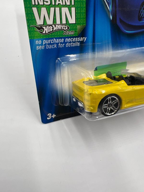 2006 Hot Wheels New Models #033 Ferrari F430 Spider Yellow Supply