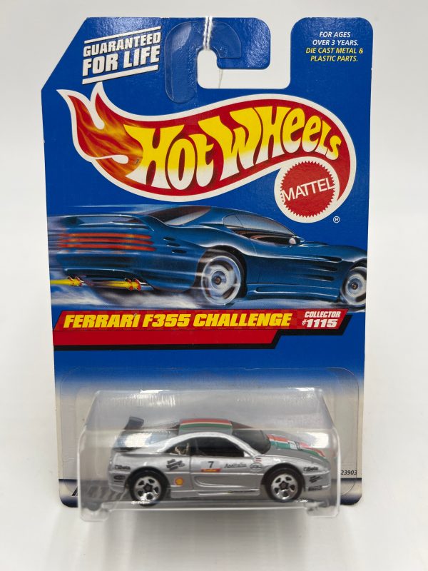 1999 Hot Wheels First Editions #1115 Ferrari F355 Challenge Silver For Cheap