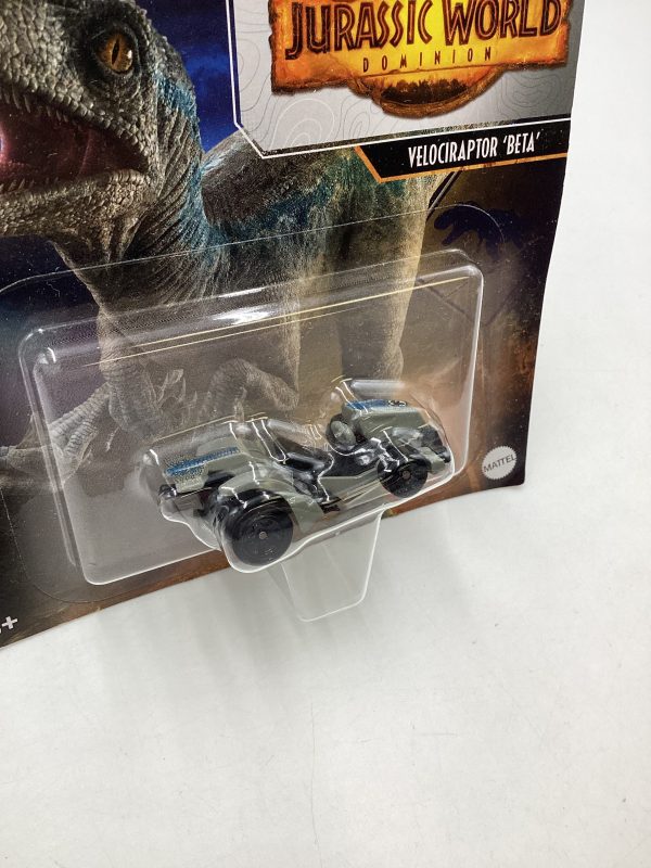 Hot Wheels Character cars Jurassic World Velociraptor Beta 112C Online now