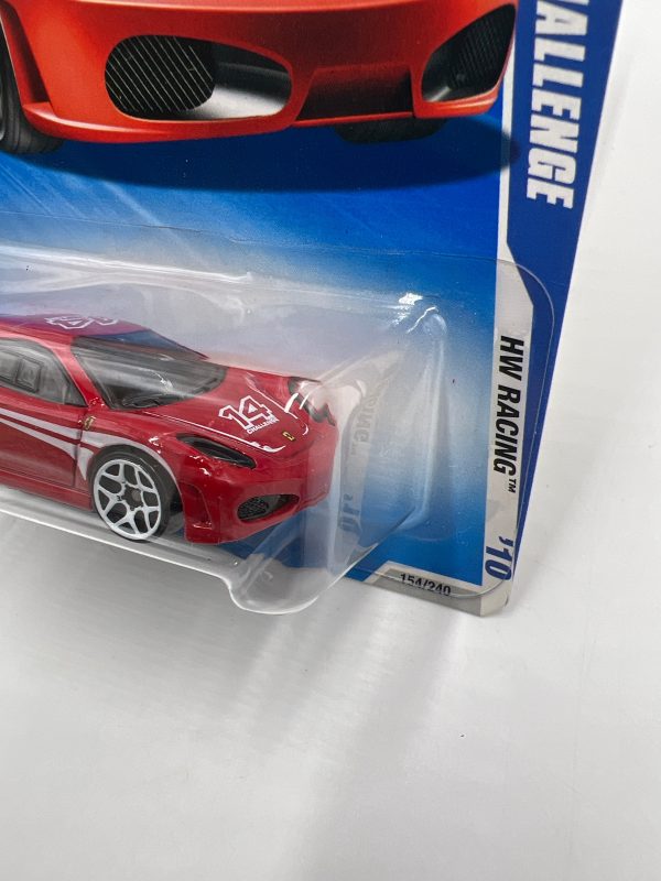 2010 Hot Wheels #154 Ferrari F430 Challenge Red Cheap