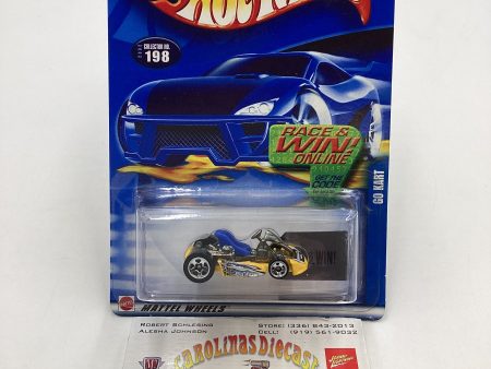 Hot Wheels #198 Go Kart Yellow on Sale