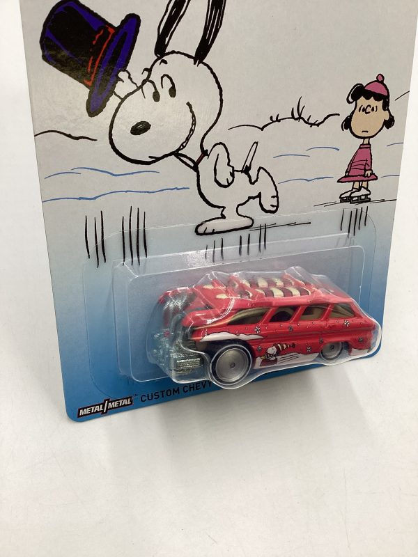 Hot Wheels Pop Culture Peanuts Custom Chevy Greenbrier Sport Wagon For Sale