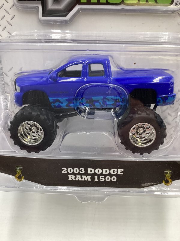 Jada Just Trucks Blue 2003 Dodge Ram 1500 215B Fashion