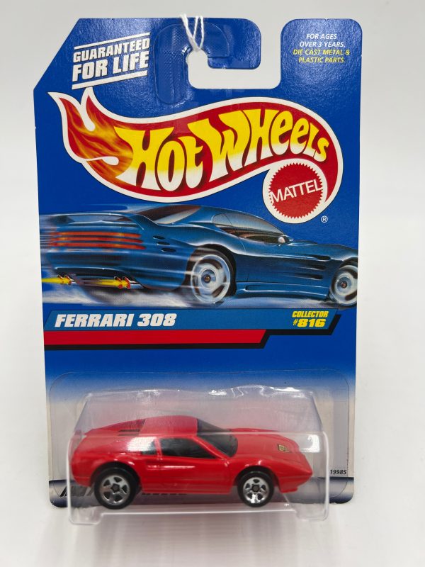 2006 Hot Wheels #816 Faster Ferrari 308 Red Online now