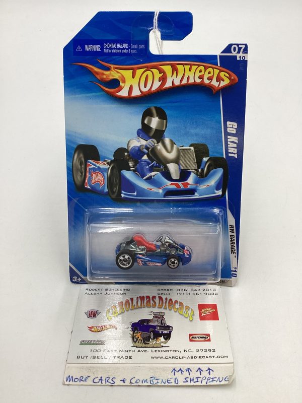 Hot Wheels #75 Go Kart Blue Discount