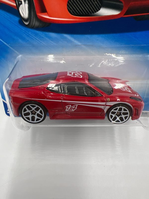 2010 Hot Wheels #154 Ferrari F430 Challenge Red Cheap